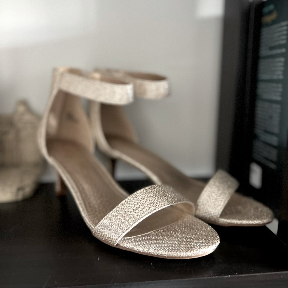 Gold Dress Sandals